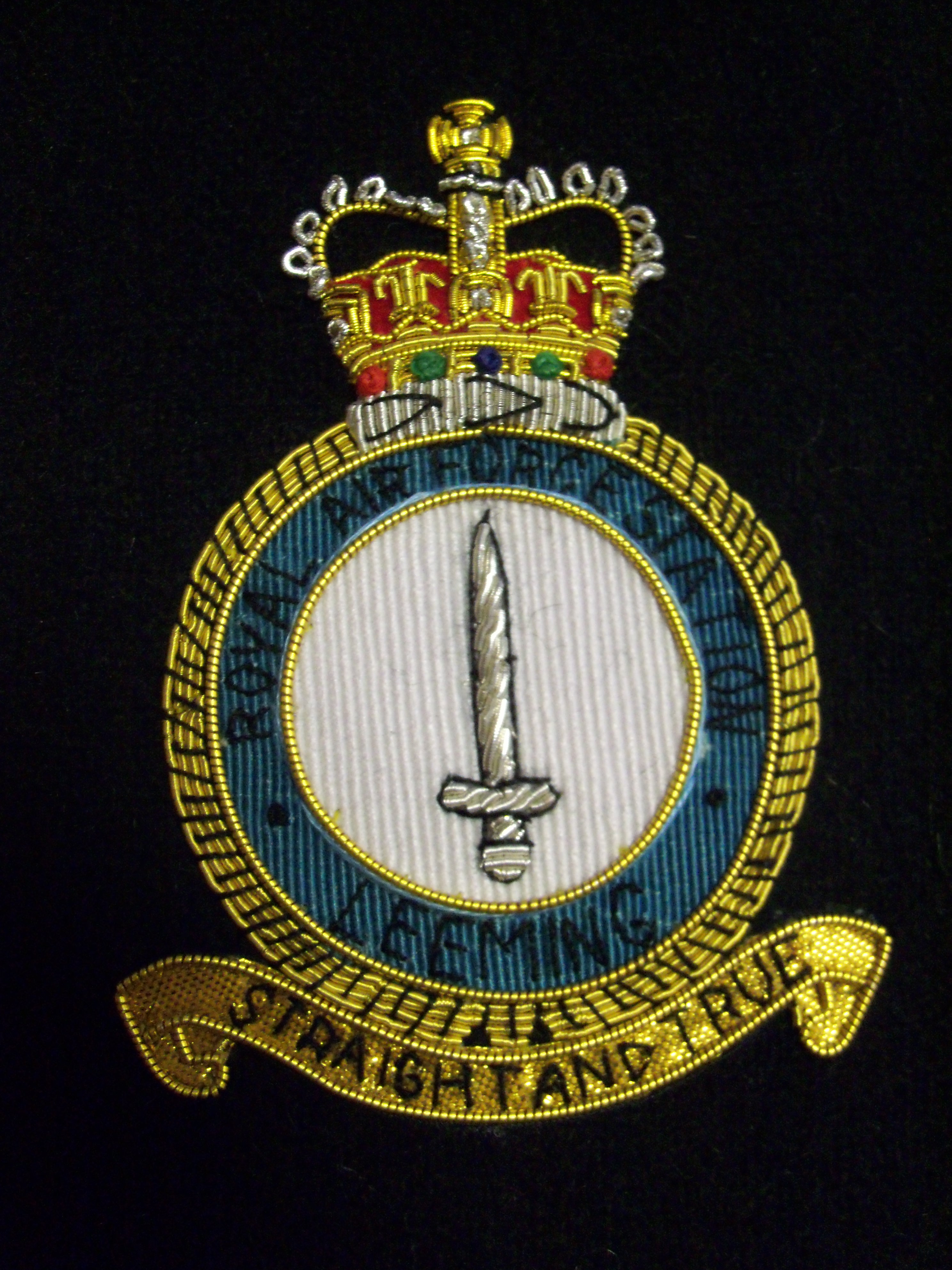 Small Embroidered Badge - RAF Leeming